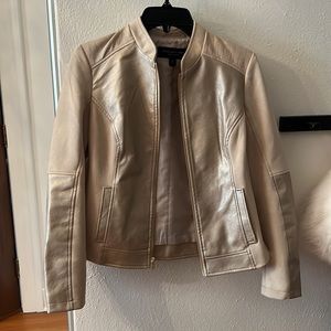 Marc New York Gold Leather/suede jacket
